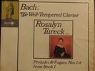 Bach: Preludes & Fugues Nos. 1-8 from Book I - Rosalyn Tureck (LP NM)