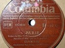 78 TOURS/EDITH PIAF/COLUMBIA BF 133/PARIS/POUR MOI TOUTE SEULE