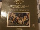 PHI6725 030, MAURICE GENDRON, JOHANN BACH, 6 Suite BWW 1007-1012, Vinyls