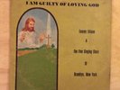 TOMMY ELLISON & FIVE SINGING STARS I Am Guilty LP hse black gospel soul