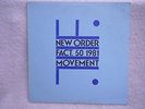 NEW ORDER Movement Vinyl Record LP Factory FACT 50 1981 EX Original Pressing A5/