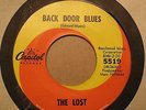 THE LOST-BACK DOOR BLUES 45 fantastic 60s GARAGE PUNK 2-sider from Boston