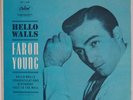 FARON YOUNG: Hello Walls ’61 Country Classic CAPITOL 45 EP Gorgeous VG+