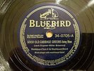 WASHBOARD SAM on BLUEBIRD 34-0705 Good Old Cabbage Greens Blues 78 E+