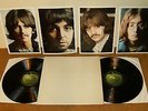 THE BEATLES ( white album ) DOUBLE LP FRANCE with 4 PICTURES - APPLE PCS 7067 /8