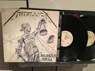 METALLICA AND JUSTICE FOR ALL DMM DIRECT METAL MASTER MASTERDISK 2LP INNERS THRA