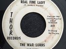 THE WAR LORDS Real Fine Lady THOR Illinois BFTG Garage KILLER twin spin LISTEN