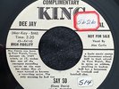 MAC CURTIS Say So KING Rockabilly Promo Biography label LISTEN