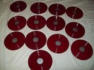 13Antique SILVERTONE Record Club RED VINYL RECORDS Sears Roebuck & Co