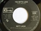 Mod 70s Detroit soul 45 MATT LUCAS “You Gotta Love” QUALITY (Canada) NM TOP mp3