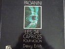 DEVY ERLIH / PAGANINI 24 caprices / ADES