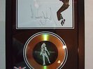 MICHAEL JACKSON  SIGNED FRAMED GOLD DISC  NEW FRAME   DISPLAY  2