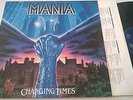 MANIA changing times LP Promo 1989 NOISE N0139-1 0