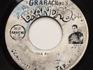 PAPI BRANDAO - VIVA PANAMA Cumbia KILLER  45 PANAMA PRIVATE PRESS Rare HEAR