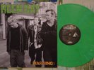 Green Day LP Warning:  -   Green Vinyl  Mint-