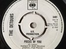 The Detours - Pieces Of You - Mod / Freakbeat Classic - British Demo CBS