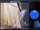 BILL EVANS TRIO Explorations LP RIVERSIDE RLP 351 US 1961 DG MONO Scott La Faro