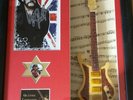 Lemmy Motorhead Framed Miniature Tribute Guitar with Plectrum