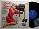 JAYNE MANSFIELD - great smoking cheesecake cover MOMENTS TO REMEMBER ENOCH LIGHT