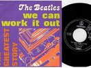 THE BEATLES We can work it out 45rpm 7' PS 1976 MINT- The Greatest Story RE