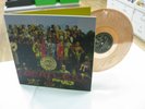 THE BEATLES LP SGT PEPPERS LONELY HEARTS CLUB BAND CLEAR BROWN