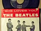 The Beatles 45 She Loves You/I'll Get You NM-/EX- PIC PS SLEEVE RARE SWAN 1964