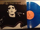 LOU REED-TRANSFORMER LP blue vinyl