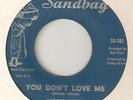 MOSES SMITH You Dont Love Me SANDBAG EPITOME OF SOUND NORTHERN SOUL 2ND ISSUE 45