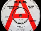 SAM THE SHAM Red Hot VINYL 45 DEMO Rockabilly Garage Freakbeat RARE MGM UK 7