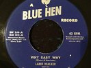 LANIE WALKER Why Baby Why BLUE HEN Rockabilly Rocker with insert LISTEN