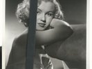 MARILYN MONROE. PHOTO ORIGINAL. ESTUDIO -LE COIN MARQUE DE  SCOTCH. 25+21 BON E-