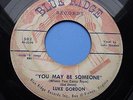1958 LUKE GORDON /// Rare Country Bopper /// Dark Hollow / You May Be Someone