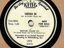 GOSPEL 78 : BROTHER CLAUDE ELY ON KING WHITE DJ LABEL 1375