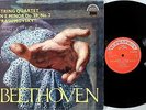 RARE Beethoven String Quartet Rasumovsky Janacek Supraphon RED Stereo 1 ED LP
