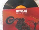 SIGNED MEAT LOAF: “BAT OUT OF HELL” 1977 VINYL 12” LP VG
