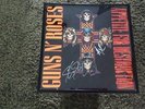 GUNS N ROSES APPETITE FOR DESTRUCTION FRAMED,  SIGNED vinyl album lp