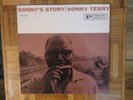 Sonny Terry,Sonny's Story,Prestige Bluesville Label,Mono LP