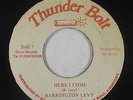 Dancehall Reggae 45 - Barrington Levy - Here I Come - Thunder Bolt - mp3