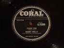 BUDDY HOLLY   PEGGY SUE b/w EVERYDAY   CORAL 78 RPM VG+