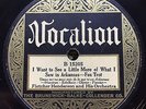 FLETCHER HENDERSON & HIS ORCH - ‘I WANT TO SEE A LITTLE MORE’ VOCALION 15205