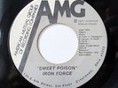 IRON FORCE-SWEET POISON /STAY ON AMERICAN MUTUAL GROUP RARE DEEP FUNK ROCK 45