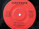 DOC'S BAD BOYS-SHO YOU RIGHT /YOU ARE MY LOVE ON AROUSAL MODERN SOUL BOOGIE FUNK
