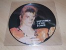 DAVID BOWIE = SUPERMEN / SPACE ODDITY RARE 7inch PICTURE DISC EDITION