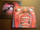 KING CRIMSON In The Court Of The Crimson King & Islands 2 X LP REISSUE 200g MINT