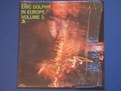 ERIC DOLPHY In Europe / Volume 3. LP Prestige 7366 Jazz