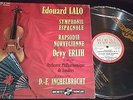 DEVY ERLIH LALO SYMPHONIE  ESPAGNOLE LP DUCRETET THOMPSON 320 C 124 NM/M- RARE