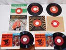 8x Johnny Horton 45/EP:Makes History,North to Alaska,Sink Bismark,Honky Tonk Man