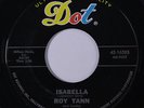 ROY TANN: Isabella / Hey Sugar 45 Blues & R&B