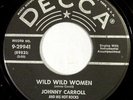 HEAR IT 50's Rockabilly 45 rpm record Johnny Carroll 