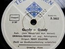 0593/ TEDDY STAUFFER-Goody, Goody-Alone-Tanzorchester-Foxtrott-OHRWURM-Schellack